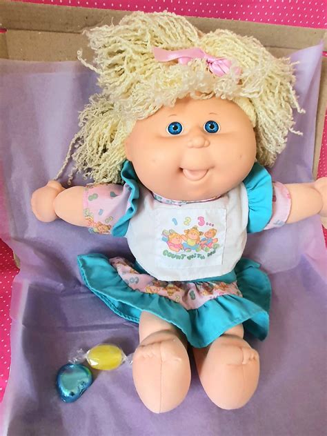 RARE 1990 First Edition Vintage Cabbage Patch Kids Doll 1990s | Etsy