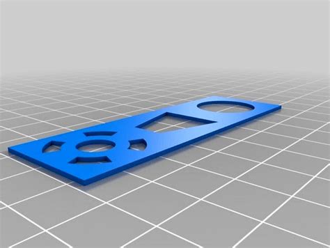 1st and 3rd Angle ISO Projection Symbol Template by Tyson_M 3d model