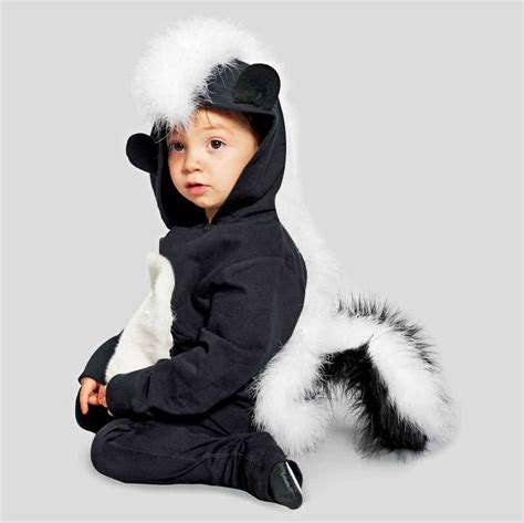 Halloween Costumes for Kids | Baby skunk costume, Baby skunk costume diy, Skunk costume