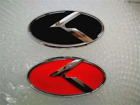 New Car K Logo 129x65mm Front Emblem Badge Sticker For Kia K5 car ...