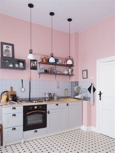 100 Pink Kitchens That Look Absolutely Gorgeous - DigsDigs