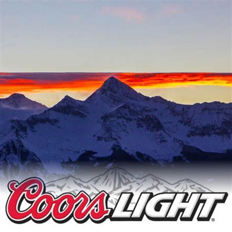 Coors Light Mountain Logo - LogoDix