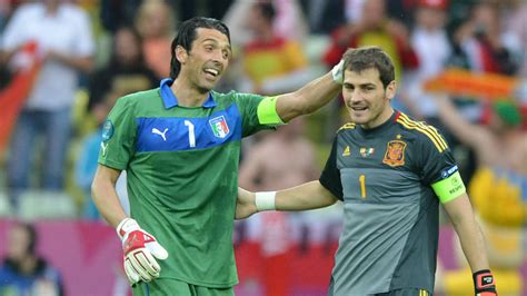 Buffon hails rival and friend Casillas - without you everything would have been less meaningful ...