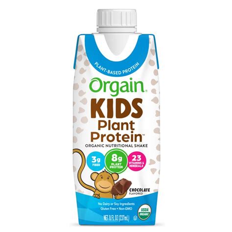 Kids Protein Shake Organic Nutrition Shake | Orgain