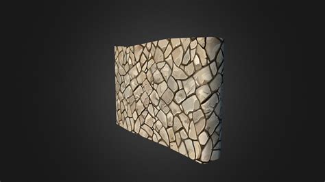 Stone Wall, Seamless, Hand Painted Texture - 3D model by lois82 [6976e70] - Sketchfab