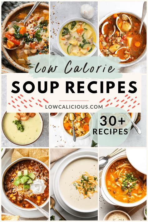 Low Calorie Soup Recipes - lowcalicious