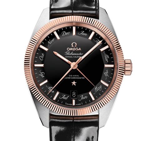 Omega Constellation Globemaster Annual Calendar Black Dial Watches | aBlogtoWatch