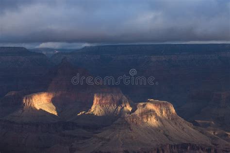 Sunrise Over the Grand Canyon Arizona, USA Stock Photo - Image of ...