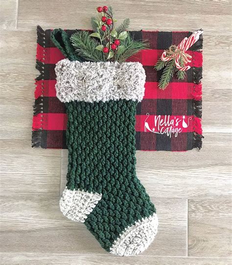 Free Crochet Patterns For Christmas Stockings