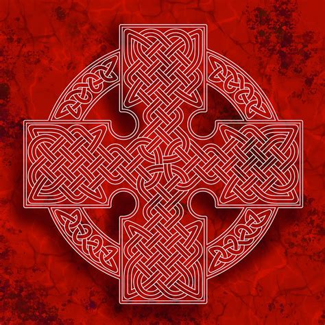 Celtic cross Digital Art by Loran Smith - Fine Art America
