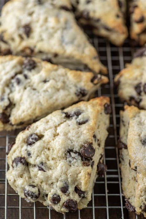 Easy Chocolate Chip Scones Recipe - Chisel & Fork