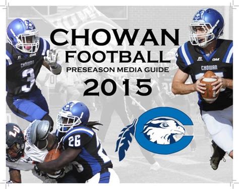 2015 Chowan Football Preseason Guide by Meredith Long - Issuu