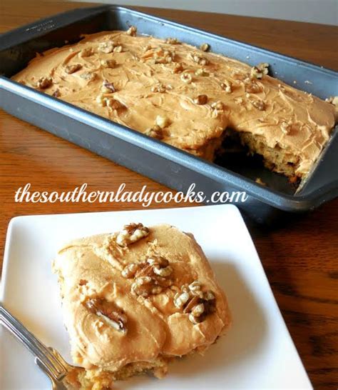 BUTTERSCOTCH CAKE - The Southern Lady Cooks