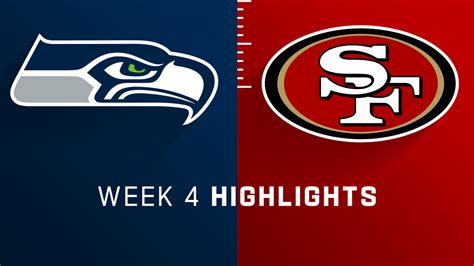 Seattle Seahawks vs. San Francisco 49ers highlights | Week 4