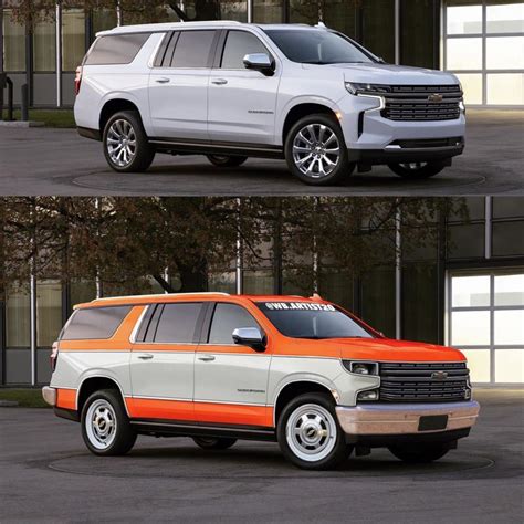 Modern Chevy Suburban Rendered With Retro Style | GM Authority