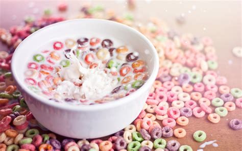 Cereal Milk Bowl Splash wallpaper | 2560x1600 | #24021