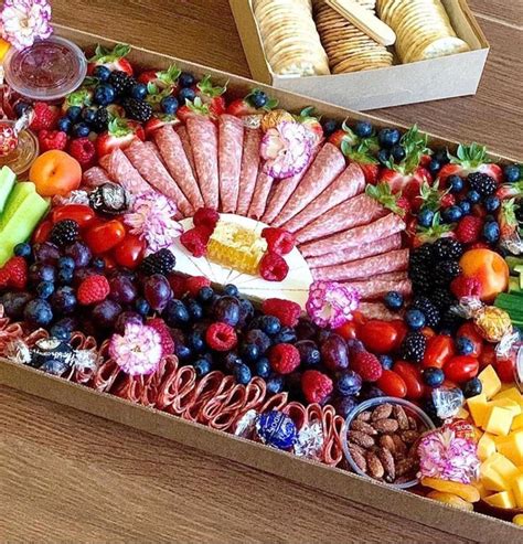 Pin by Chris Driscoll on Appetizer/fruit/dessert platter | Dessert platter, Food, Fruit desserts