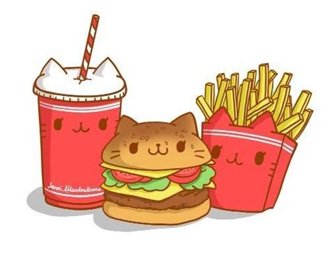 Resultado de imagen para comida kawaii | Cute drawings, Cute food ...