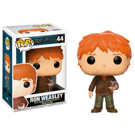 FUNKO POP! Harry Potter Ron Weasley with Scabbers #44