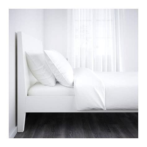 Ikea White Full Bed Frame w/ 2 Underbed Storage Boxes - AptDeco