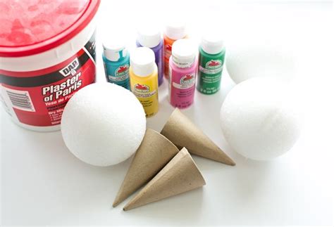 DIY PRETEND PLAY ICE CREAM CONES | Play ice cream, Ice cream crafts ...