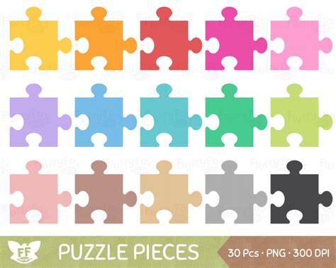 Puzzle Piece Clipart, Jigsaw Puzzles Clip Art, Game Toys Kids Children ...