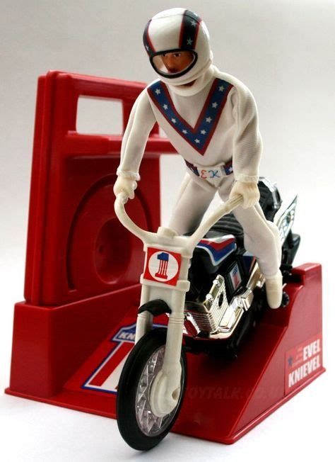 Evel Knievel stunt bike. I remember thinking this was the coolest thing in the world when I got ...