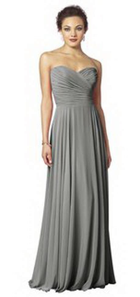 Slate grey bridesmaid dresses