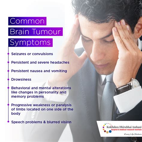 Symptoms of Brain Tumor - Health Tips from Kokilaben Hospital