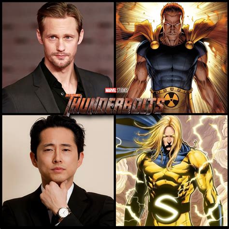 Great News Alexander Skarsgard As Hyperion And Steven Yeun As Sentry ...