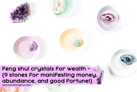 feng shui crystals for wealth {9 stones to attract money!}