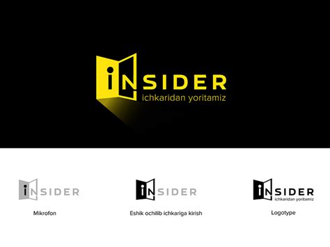 Insider — logo and brand identity design by RedFox on Dribbble