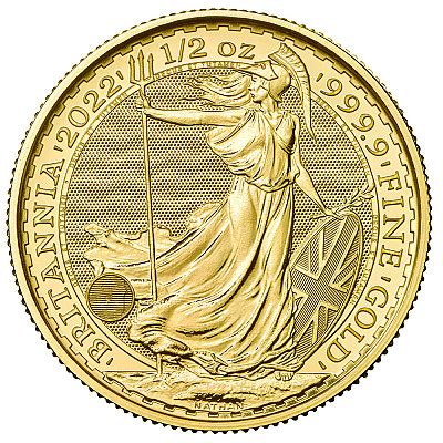 2022 1/2oz Britannia Gold Coin