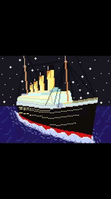 Titanic FanArt - Pixel Art