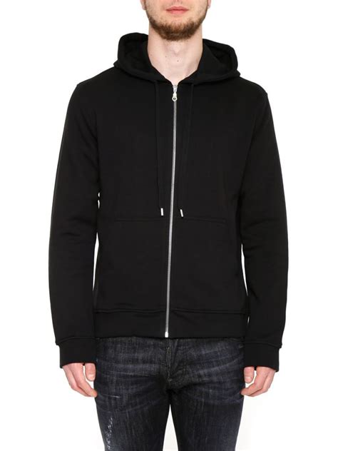 Kenzo Black Logo Zip Hoodie | ModeSens | Sweatshirt fashion, Cotton ...