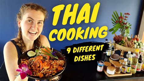 WE MADE THE BEST THAI FOOD | CHIANG MAI COOKING CLASS - YouTube