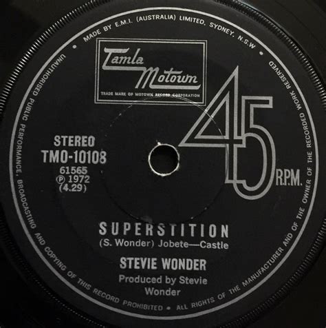 Stevie Wonder - Superstition (Vinyl) | Discogs