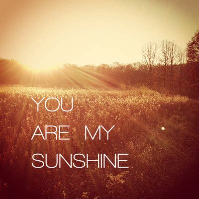 You Are My Sunshine Quotes. QuotesGram