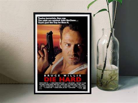 Die Hard Movie Poster Film/room Decor Wall Art/poster Gift/canvas ...