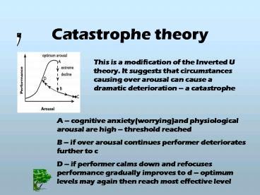 PPT – Catastrophe theory PowerPoint presentation | free to view - id ...