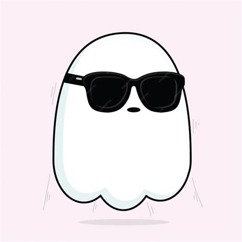 Premium Vector | Cute ghost cartoon spooky character casper