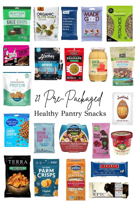 21 Healthy Pantry Snacks - A Healthy Slice of Life