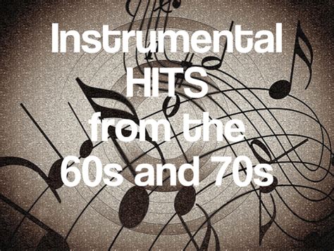 Instrumental Hits From the '60s and '70s | Spinditty