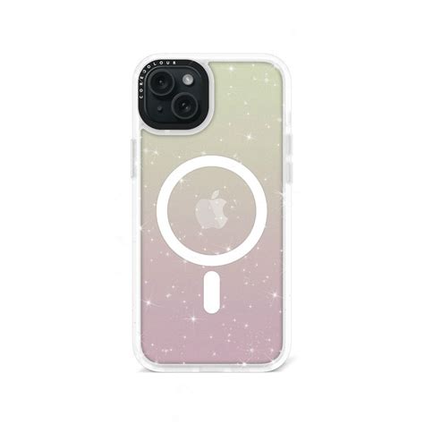 Iridescent Glitter MagSafe iPhone 15 Plus Case - CORECOLOUR