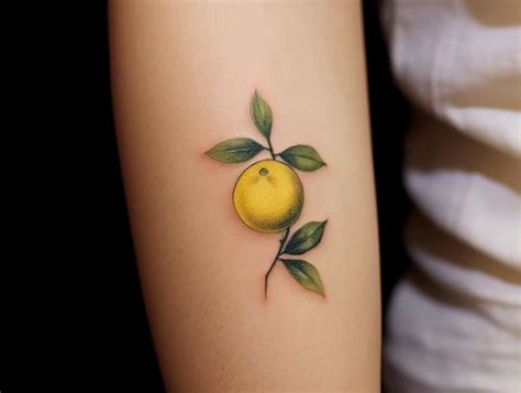 Lemon Tattoo Meaning: An Exploration of Symbolism and Designs