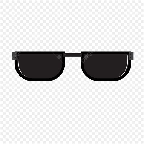 Black Glasses Silhouette PNG Free, Black Glasses Png, Black Glases Png ...