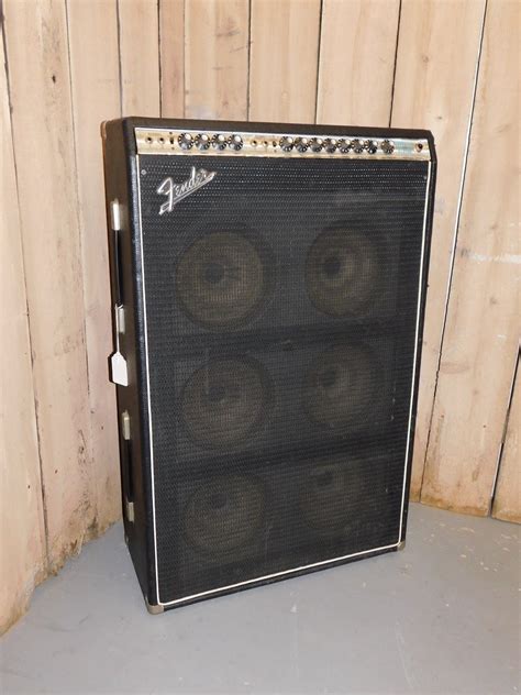 Vintage 1972 Fender Super Six Silverface Rare 6-Speaker Tube Amp NO RESERVE!!! | eBay | Vintage ...