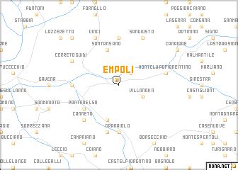 Empoli (Italy) map - nona.net