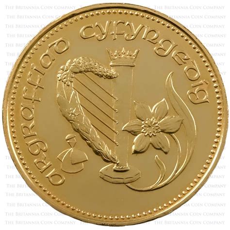 1989 Welsh Gold Sovereign Medallion | The Britannia Coin Company