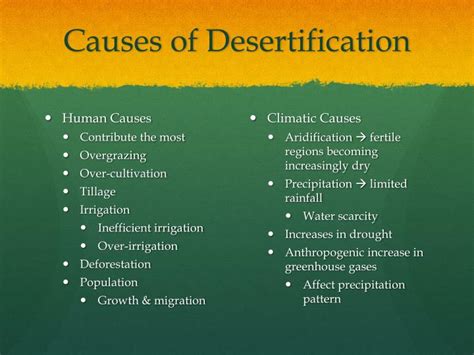 PPT - Desertification PowerPoint Presentation - ID:2061140